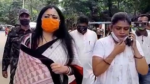 বীরভূমে বিজেপি বিধায়ক অগ্নিমিত্রা পল