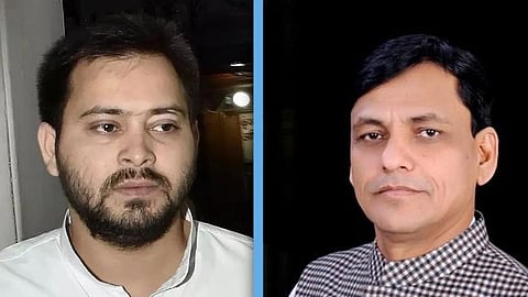 কেন্দ্রীয় মন্ত্রী নিত্যানন্দ রাই এবং বিরোধী দলনেতা তেজস্বী যাদব