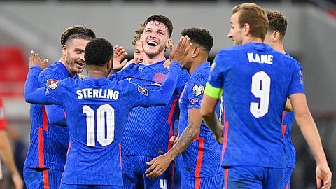 হাঙ্গেরীর বিরুদ্ধে জয়ী ইংল্যান্ড দল