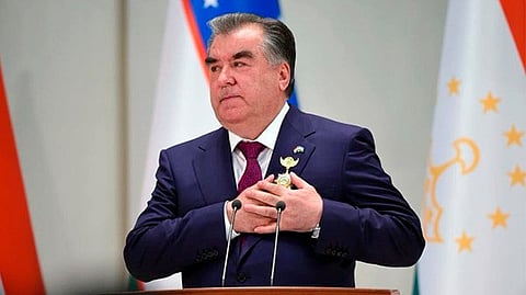 তাজিকিস্তানের প্রেসিডেন্ট ইমোমালি রহমান