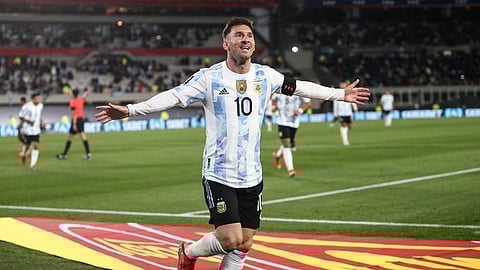 বলিভিয়ার বিরুদ্ধে মেসি