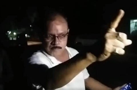 চন্দন দে (ছবি ভিডিও থেকে নেওয়া স্ক্রিনশট)