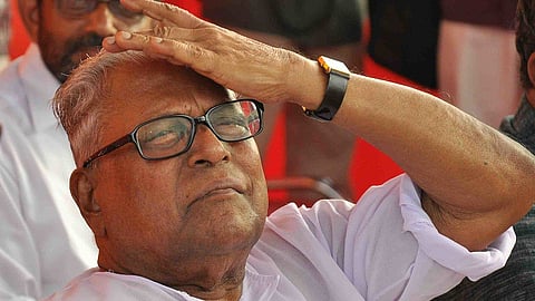 ২০১২ সালে কোল্লামে এক অনুষ্ঠানে ভি এস