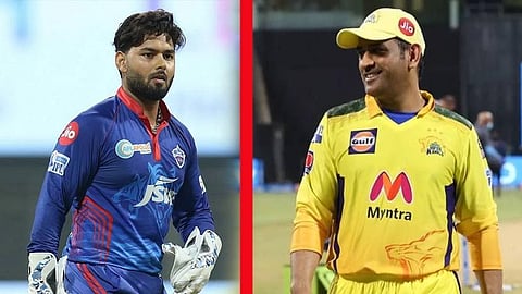 ঋষভ পন্থ ও মহেন্দ্র সিং ধোনি