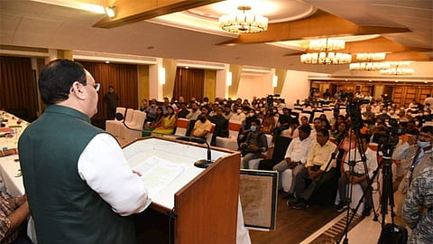 গোয়ার অনুষ্ঠানে জে পি নাড্ডা