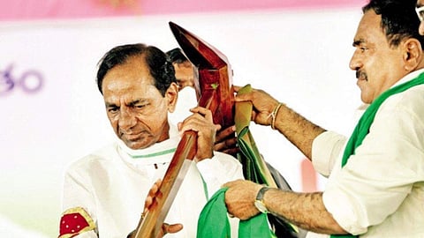 তেলেঙ্গানার মুখ্যমন্ত্রী কে সি আর