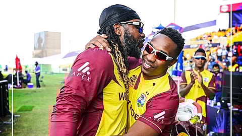 ক্রিস গেইল এবং ব্র্যাভো