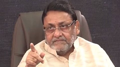 সাংবাদিক সম্মেলনে এনসিপি মুখপাত্র নবাব মালিক