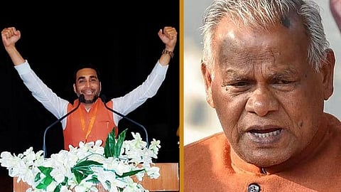 বিজেপি নেতা গজেন্দ্র ঝা ও জিতন রাম মাঝি