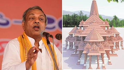 সুরেন্দ্র জৈন (বামে)