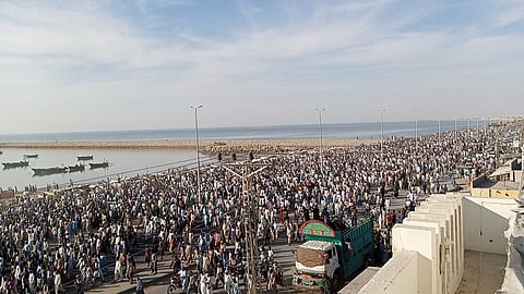 বালুচিস্তানের গদরে মহামিছিল