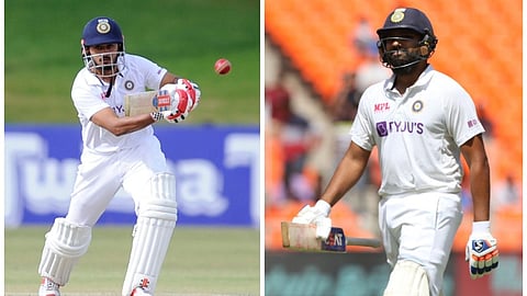 প্রিয়ঙ্ক পাঞ্চাল এবং রোহিত শর্মা