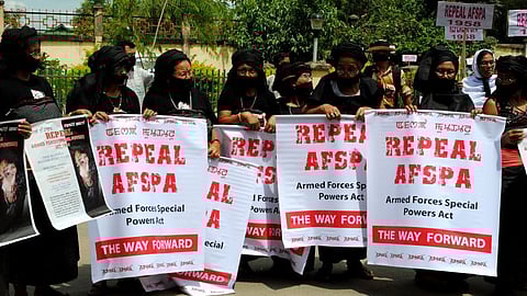 আফস্পা বিরোধী বিক্ষোভ