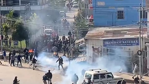 BJP কর্মীদের বিক্ষোভ