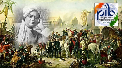 PIB: বিবেকানন্দের অনুপ্রেরণায় সিপাহী বিদ্রোহ! কেন্দ্রীয় সংস্থার তথ্যে ইতিহাস 'ঘেঁটে ঘ'