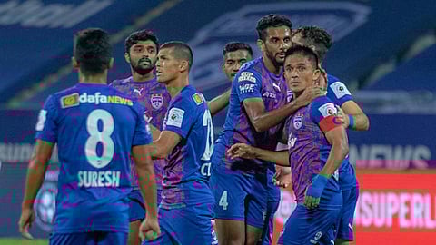 ISL 2021-22: সুনীল ছেত্রীর গোলে গোয়াকে আটকালো ব্যাঙ্গালুরু এফসি