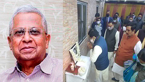 বিজেপি দপ্তরে গান্ধীজির মৃত্যুদিন পালন