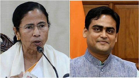 মমতা বন্দ্যোপাধ্যায় এবং শান্তনু ঠাকুর