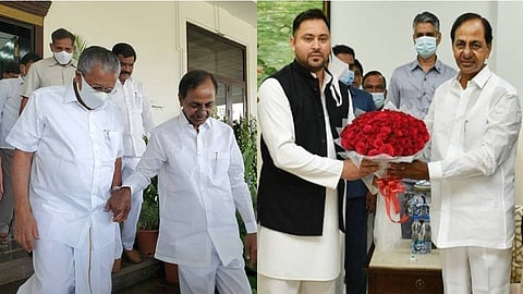 কেরালার মুখ্যমন্ত্রী ও বিহারের বিরোধী দলনেতার সাথে সাক্ষাৎকার