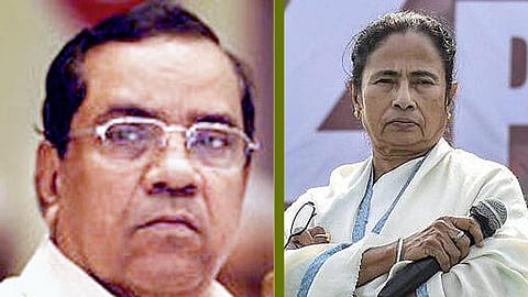 কিরণময় নন্দ ও মমতা বন্দ্যোপাধ্যায়