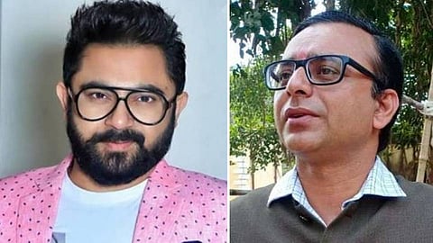 সোহম চক্রবর্তী ও তাঁর আপ্ত সহায়ক সজল মুখোপাধ্যায়