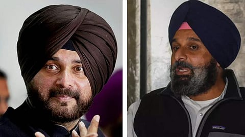 নভজ্যোত সিং সিধু ও বিক্রম সিং মাজিথিয়া