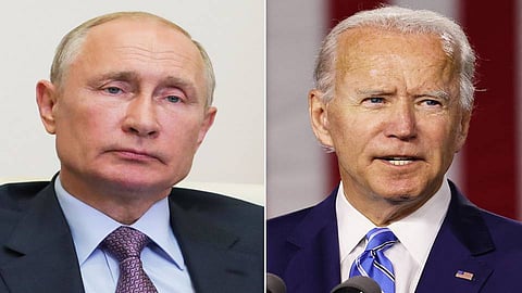 ভ্লাদিমির পুতিন, জো বাইডেন