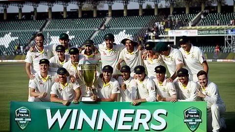 সিরিজ জয় অস্ট্রেলিয়ার