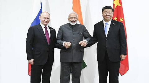 ভ্লাদিমির পুতিন, নরেন্দ্র মোদী, শি জিংপিং