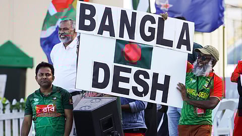 গ্যালারিতে বাংলাদেশের সমর্থক