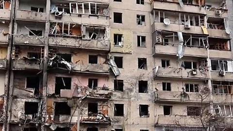 যুদ্ধবিধ্বস্ত ইউক্রেন