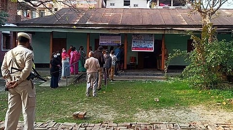 মণিপুরে প্রথম দফার ভোটে চলছে ভোটগ্রহণ