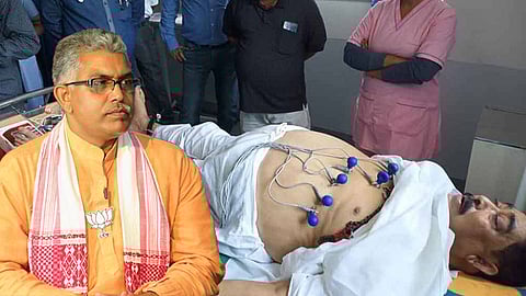 “জেলে নিয়ে গেলে ঢুকে পড়ুন, বাইরে থাকলে মেরে দেবে” - অনুব্রত মন্ডলকে পরামর্শ দিলীপের