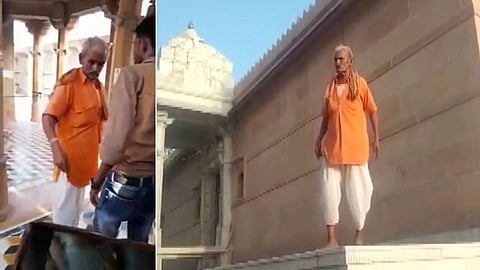 মন্দিরে ঢুকতে বাধা পুরোহিতের