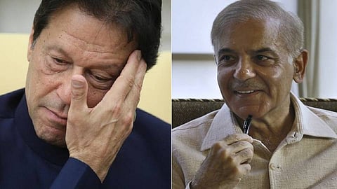 ইমরান খান, শাহবাজ শরিফ