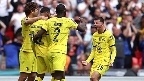 চেলসির ফুটবলাররা