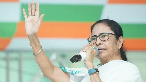 পুরুলিয়ার কর্মী সম্মেলনে মমতা ব্যানার্জী