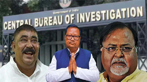 অনুব্রত মণ্ডল, পরেশ অধিকারী, পার্থ চট্টোপাধ্যায়