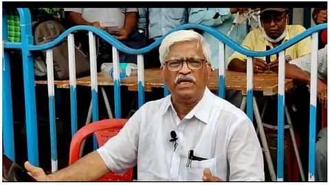 রাজ্য কো অরডিনেশন কমিটির সমাবেশে সুজন চক্রবর্তী