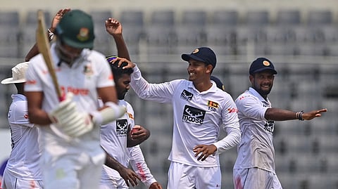 বাংলাদেশকে হারিয়ে টেস্ট সিরিজ জয় শ্রীলঙ্কার