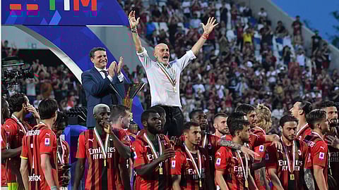 Serie A: দীর্ঘ ১১ বছরের অপেক্ষার অবসান, সিরি'আ খেতাব জিতলো এসি মিলান