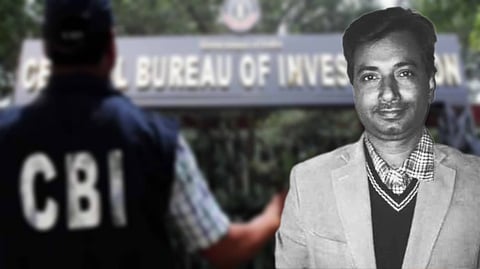 মৃত সাংবাদিক রাজদেও রঞ্জন (ডানে)