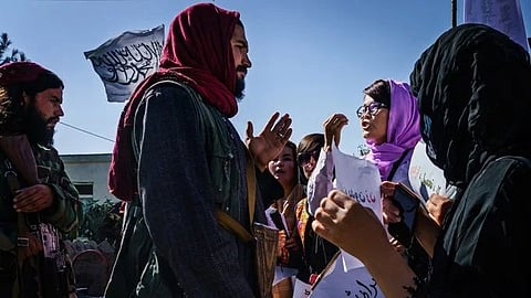 আফগানিস্তানে মহিলাদের বিক্ষোভ