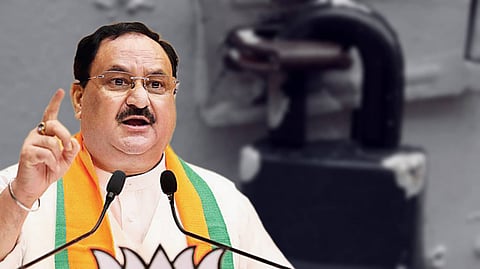 WB BJP: চুঁচুড়ায় তালাবন্ধ পার্টি অফিস! চাবির হদিশ নেই, ক্ষোভ প্রকাশ করে ফিরে গেলেন জে পি নাড্ডা