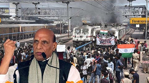 অগ্নিপথ প্রকল্প যুবকদের জন্য সুবর্ণ সুযোগ, দাবি রাজনাথ সিংয়ের