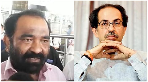 নীতিন দেশমুখ এবং উদ্ধব ঠাকরে