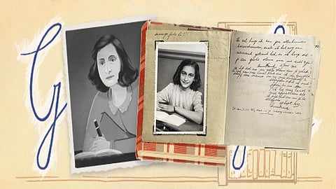 Anne Frank: হলোকাস্টের শিকার অ্যানে ফ্রাঙ্ককে শ্রদ্ধার্ঘ্য Google Doodle-র