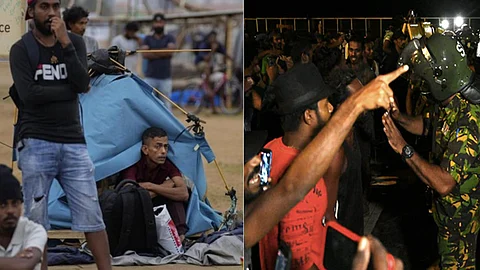 Sri Lanka: বিক্ষোভকারীদের ঘাঁটি ওড়ালো সেনাবাহিনী, মসনদে বসেই আন্দোলন দমনে উদ্যোগী বিক্রমাসিঙ্ঘে