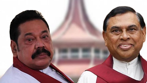 মাহিন্দা রাজাপক্ষে ও বাসিল রাজাপক্ষে