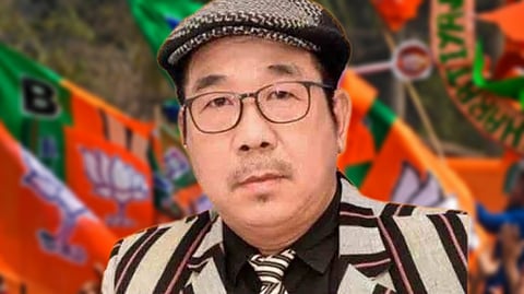 বিজেপি বিধায়ক লোকম তাসার